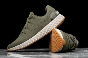 Nobull Laufschuhe Damen Grün | 60571-KCEU