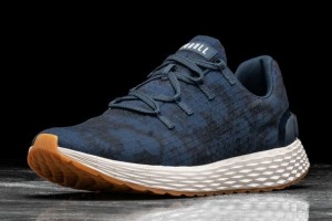 Nobull Laufschuhe Damen Navy | 05347-FAQK