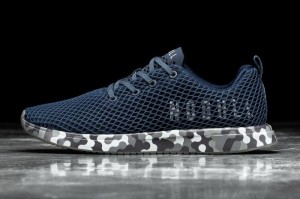Nobull Laufschuhe Damen Navy | 06243-JVAN