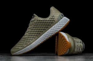 Nobull Laufschuhe Damen Olivgrün | 75136-BISY