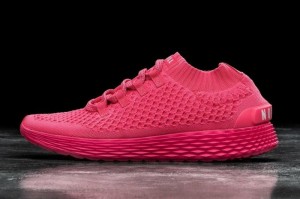 Nobull Laufschuhe Damen Rosa | 76952-TLZS
