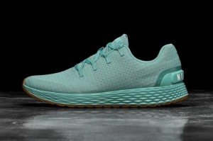 Nobull Laufschuhe Damen Türkis | 04579-LWON