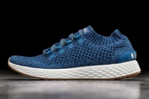 Nobull Laufschuhe Herren Azurblau | 91026-XNLF