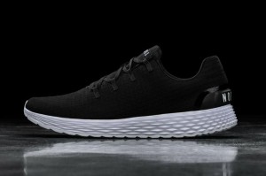 Nobull Laufschuhe Herren Schwarz Weiß | 53148-EMLD