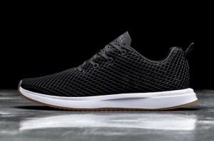 Nobull Laufschuhe Herren Schwarz Weiß | 71609-JNAX