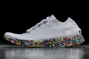Nobull Laufschuhe Herren Weiß | 25463-JEHF