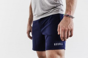 Nobull Lightweight 7 Kurze Hose Herren Navy | 42395-BPNS