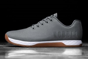 Nobull Low-Top Sportschuhe Herren Dunkelgrau Weiß | 01734-GKJY