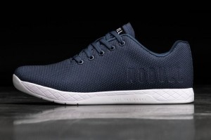 Nobull Low-Top Sportschuhe Herren Navy Weiß | 07395-LIOG
