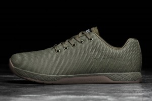 Nobull Low-Top Sportschuhe Herren Olivgrün | 26914-JBVC