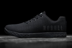 Nobull Low-Top Sportschuhe Herren Schwarz | 03542-LAKD