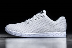Nobull Low-Top Sportschuhe Herren Weiß | 61375-TEGC