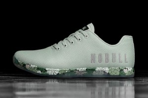 Nobull Mist Succulent Sportschuhe Herren Grün | 86109-WZEO