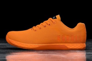Nobull Neon Sportschuhe Herren Orange | 04361-HTWM