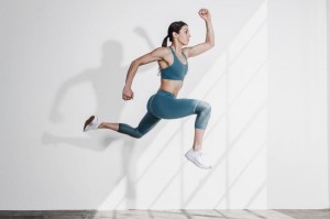 Nobull Pace Crop Strumpfhose Damen Blau | 27915-UZXH