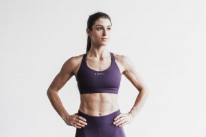 Nobull Pace Sport BH Damen Braun | 24751-SGJN