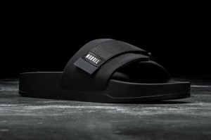 Nobull Pantoletten Herren Schwarz | 47061-MIPD