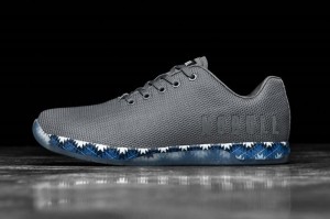 Nobull Patchwork Sportschuhe Herren Dunkelgrau Blau | 27643-YARQ