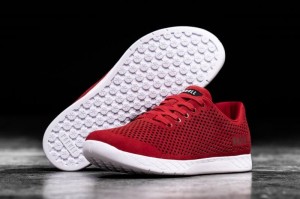 Nobull Racing Suede Sportschuhe Herren Rot | 23745-ZERB