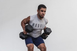 Nobull Sleeveless T-shirts Herren Grau | 48529-JCMX