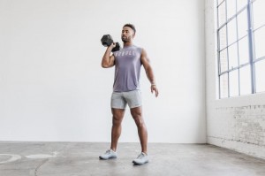 Nobull Sleeveless T-shirts Herren Lavendel | 37102-SJHW