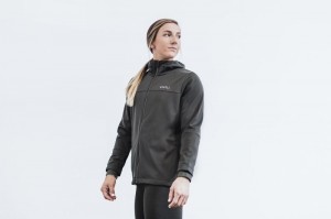 Nobull Softshell Jacken Damen Tiefesgrau | 83150-ANPU