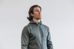 Nobull Softshell Jacken Herren Olivgrün | 15472-SNCI