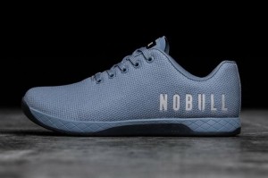Nobull Sportschuhe Herren Grau Blau | 84302-HGEU
