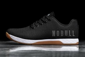Nobull Sportschuhe Herren Schwarz Weiß | 54610-HRPO