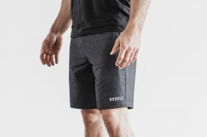 Nobull Stretch Woven 9 Kurze Hose Herren Tiefesgrau | 01864-LKPT