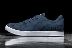 Nobull Tie-Dye Canvas Sportschuhe Herren Navy | 27643-VAXG