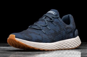 Nobull Tie-Dye Ripstop Laufschuhe Herren Navy | 32045-OSGY