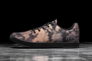 Nobull Toffee Tie-Dye Canvas Sportschuhe Herren Orange | 82509-TUVJ