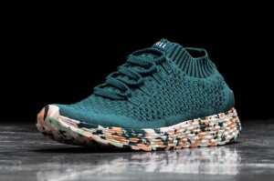 Nobull Wild Jewel Knit Laufschuhe Herren Blau | 02934-DOUC
